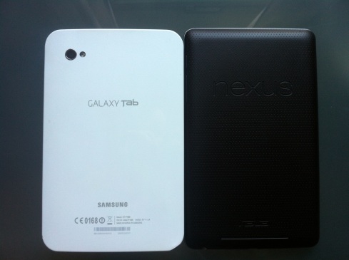 Nexus 7_Samsung Galaxy Tab_Übergrün_Test_1